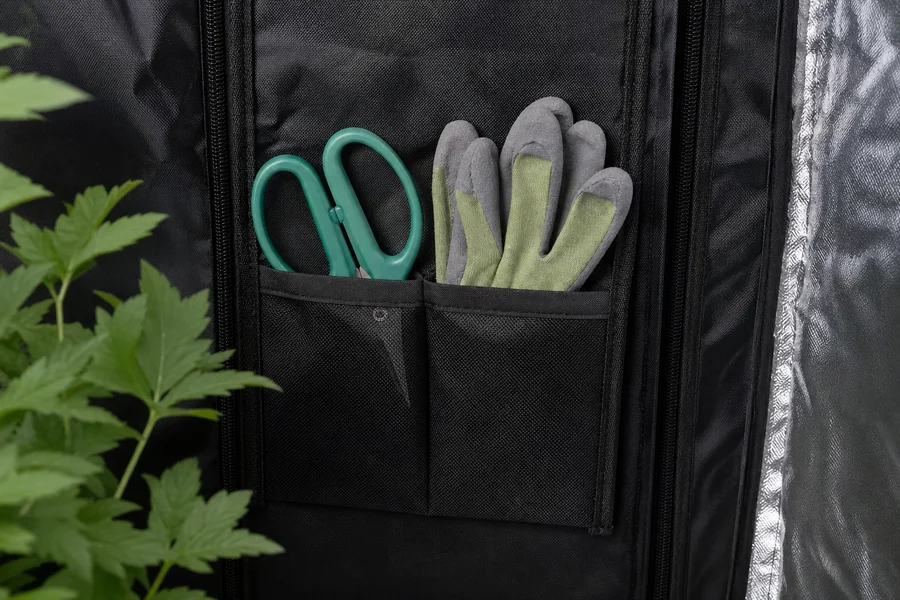 Zazzy Grow Tent accessory tool bag for spare poles and connectors